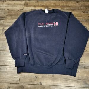 Vintage Ole Miss sweatshirt Jansport size Large embroidered 2408